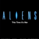 The original poster for Aliens, which is just black with the word 'Aliens'